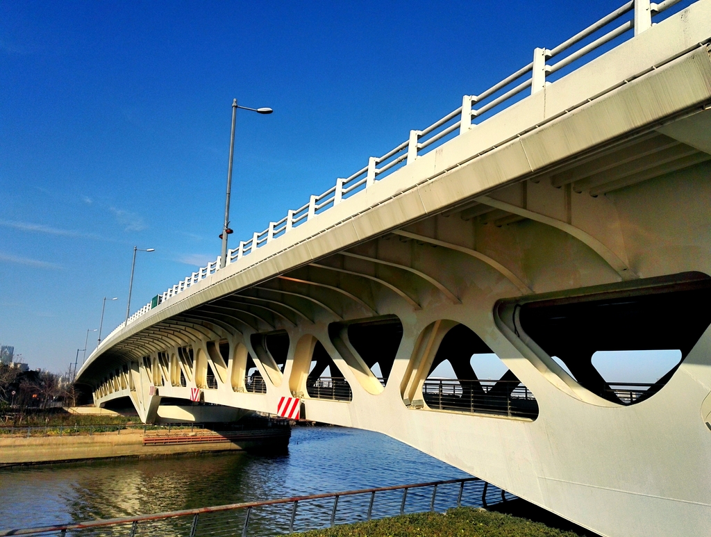 黄浦江上一个风景宜人的景点,徐汇滨江!