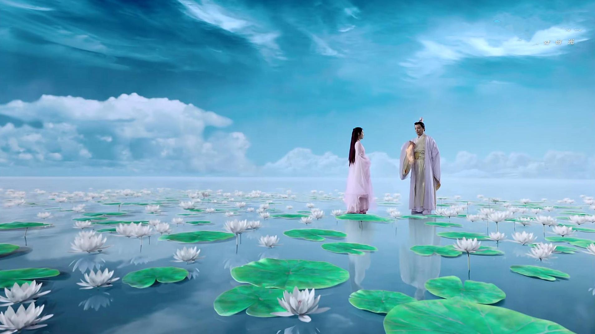 仙侠剧《香蜜沉沉烬如霜》:天宫夜色绚丽如画 宛若梦中仙境