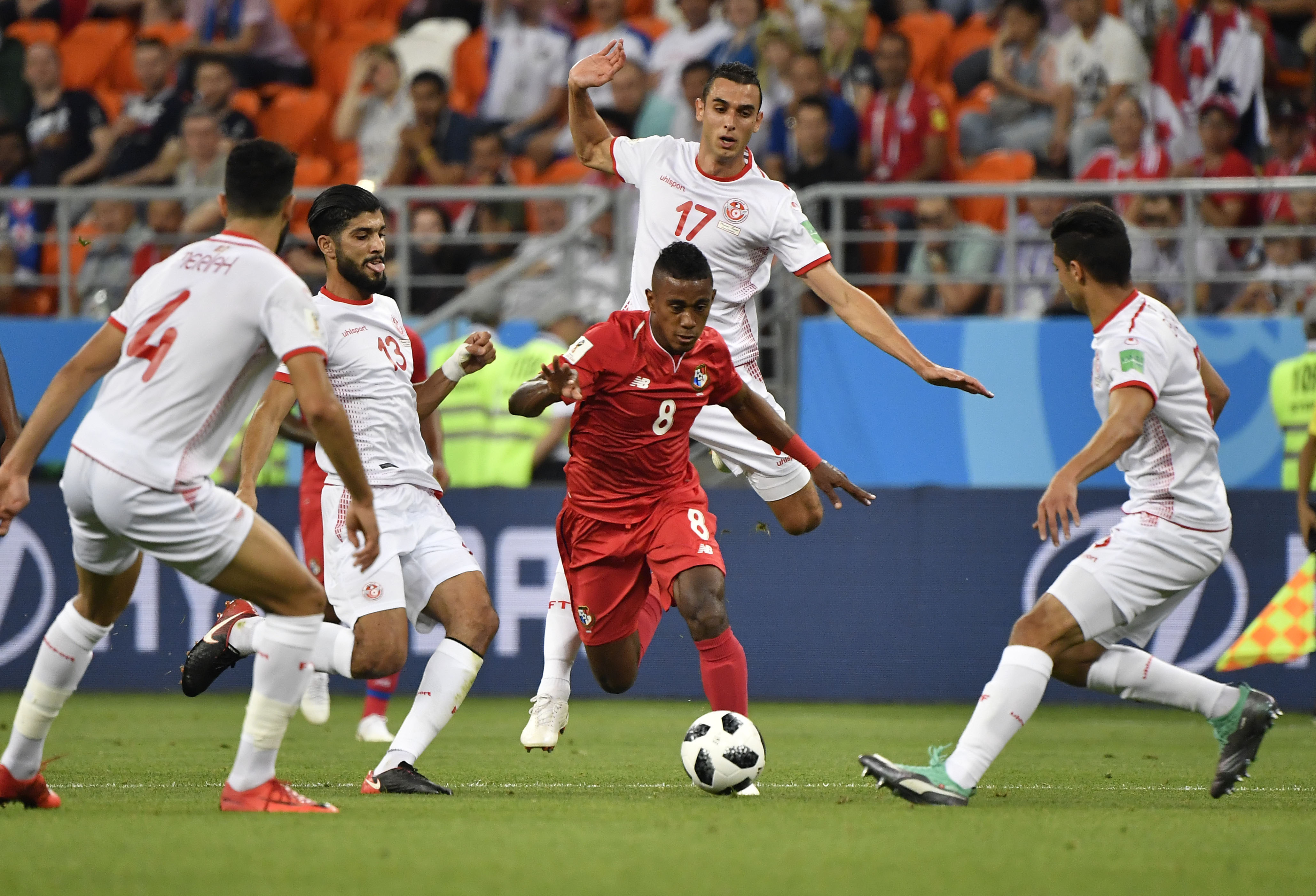 足球——g组:突尼斯队与巴拿马队告别世界杯(37)