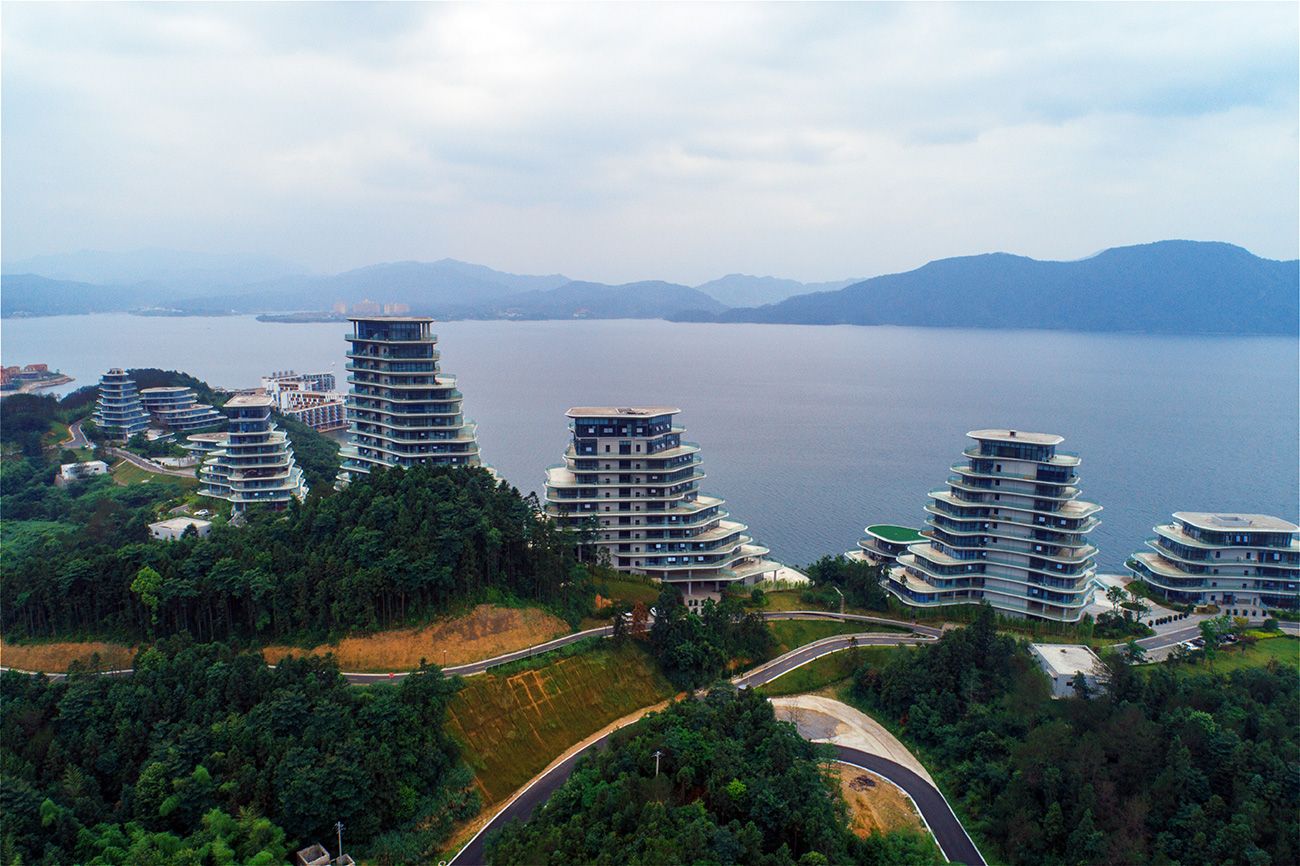 黄山太平湖公寓以另一个维度去探讨住宅的不同可能性