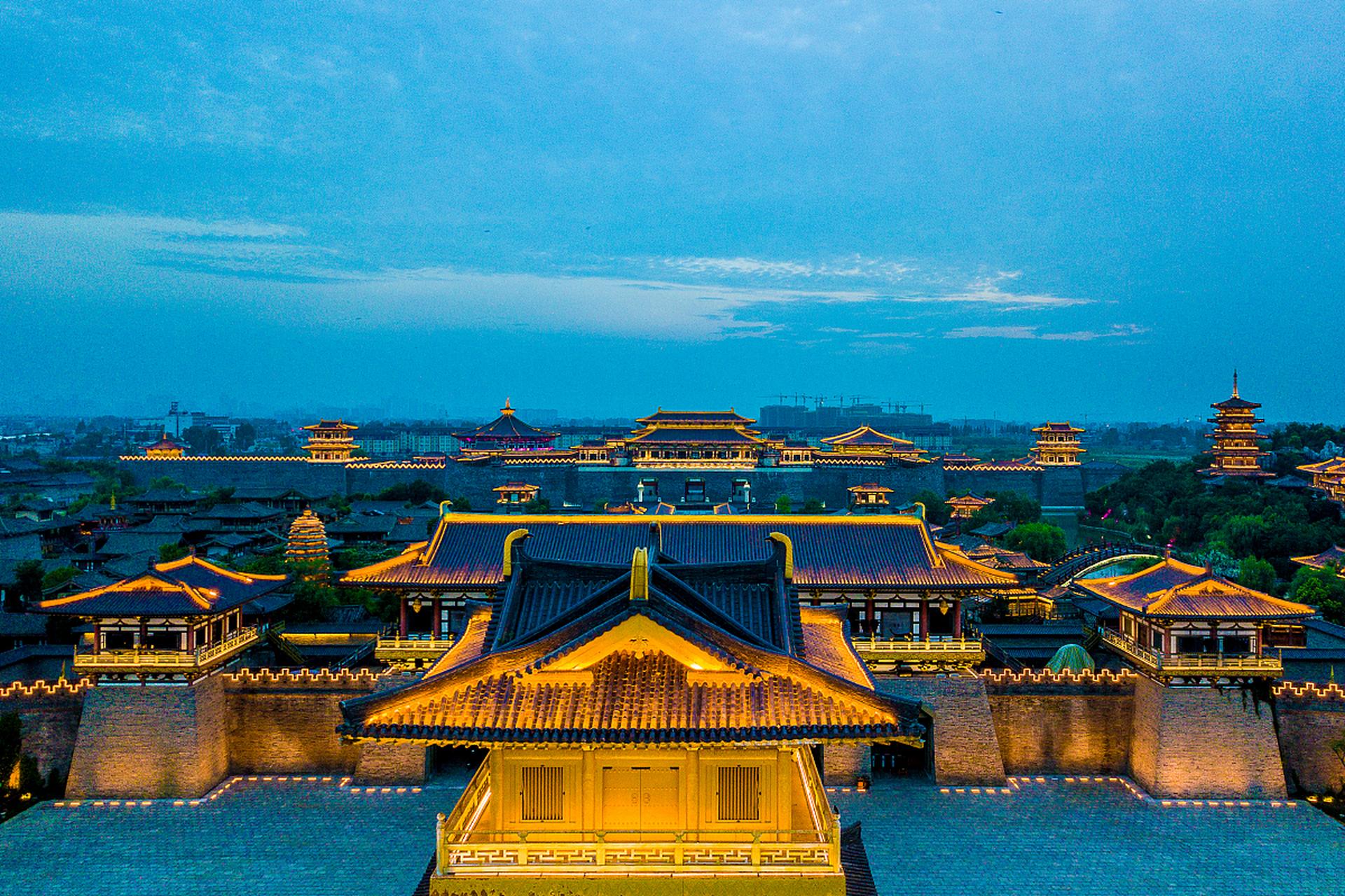 在唐朝时期,长安城是世界上