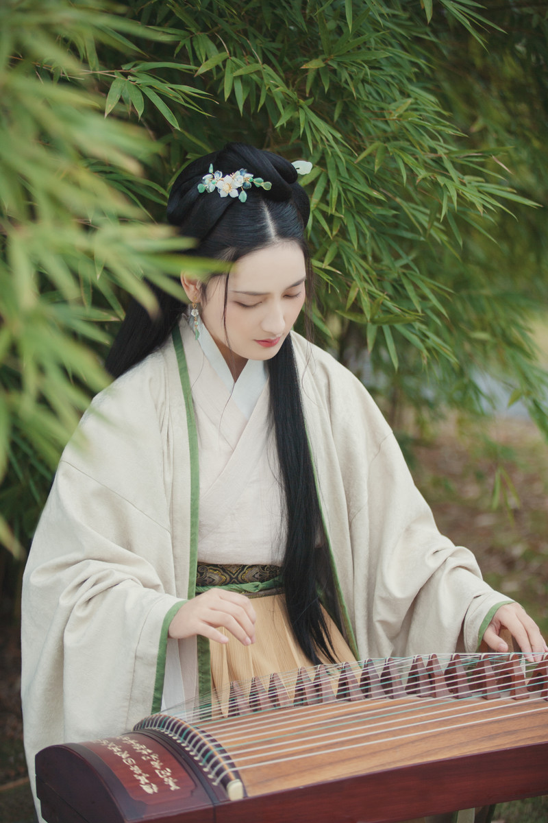 古风人像写真-山外轻音袅,疑是世外仙