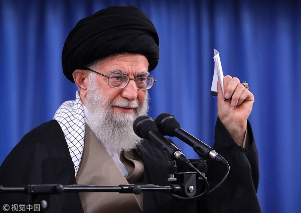 哈梅内伊(资料图 视觉中国)