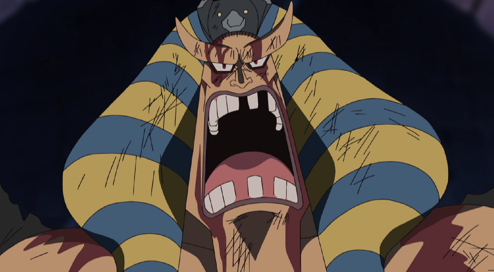 海贼王:一击秒杀汉尼拔,黑胡子推进城亮相,如何理解他的这番话