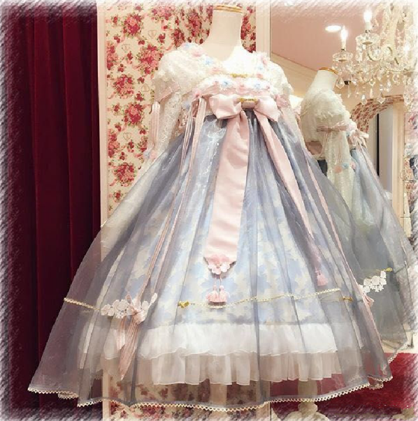 天国少女lolita裙子开箱评测