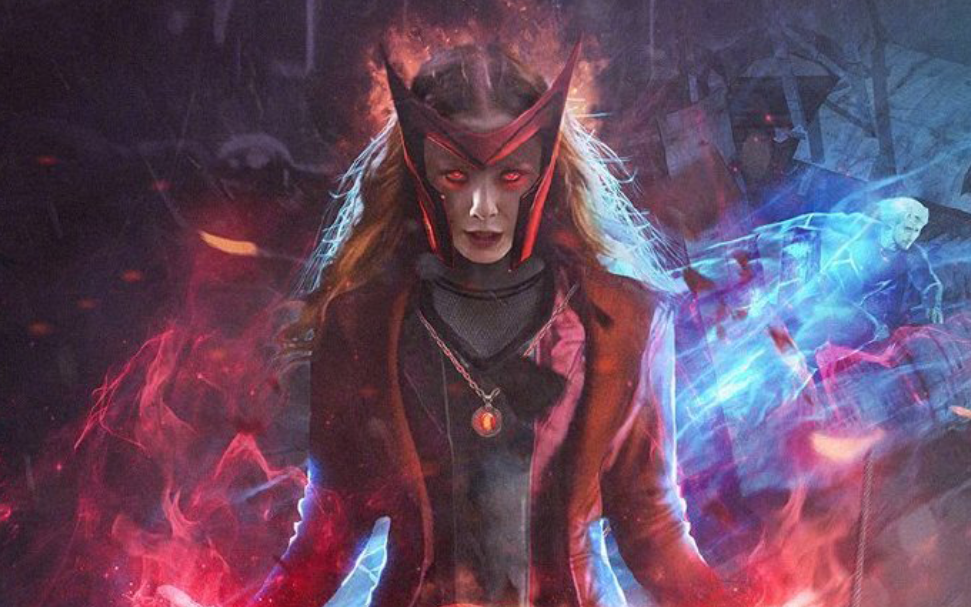 放大倍数看绯红女巫爆发时的变化,会看到什么?最后一次灭霸慌了