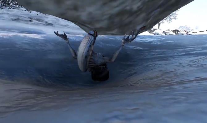 《gta5》北扬克顿被冰封的"外星人"能救活吗?三位主角用心了!