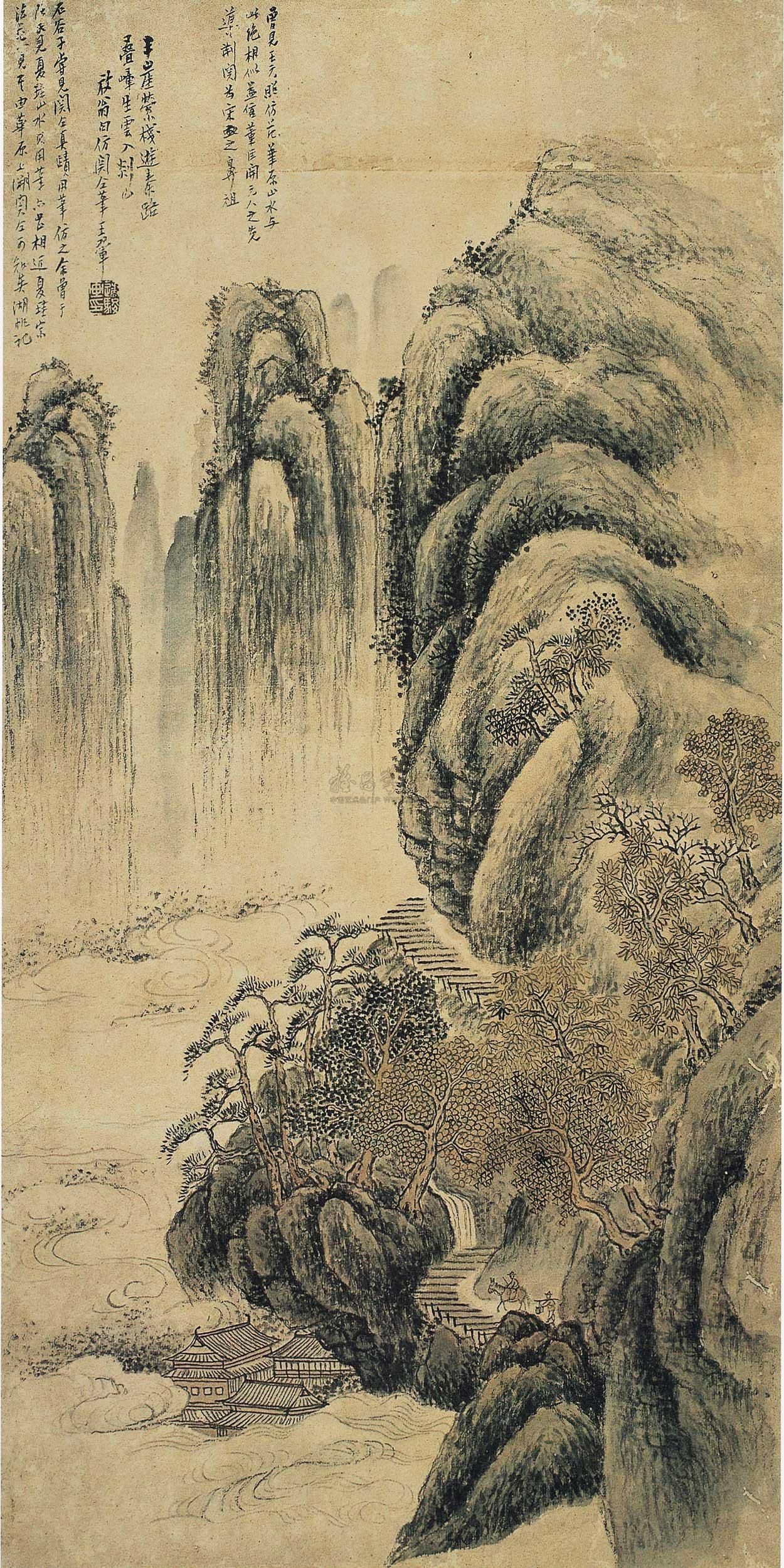 小央美美术教育:中国五代画家,北宋间四大山水画家,关仝