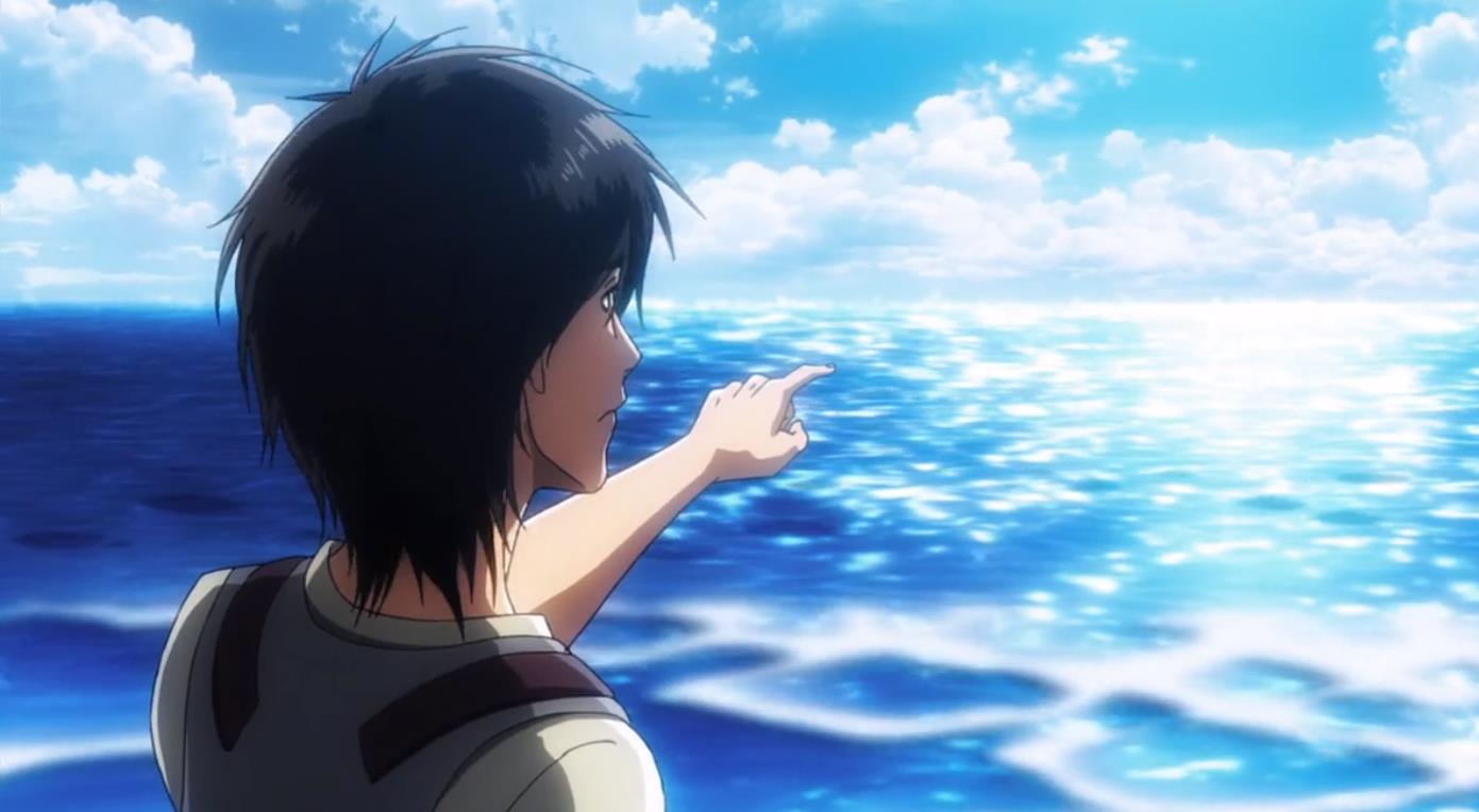 进击的巨人22集:墙内形势大逆转,大海的对面不是自由,是敌人!