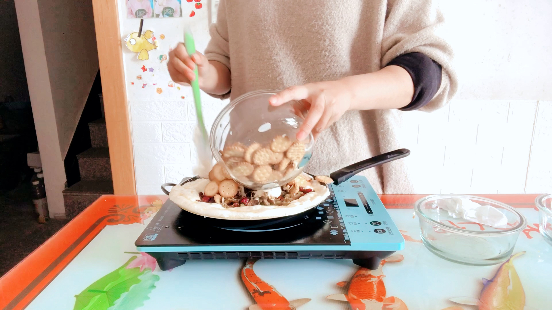 雪花酥简易版,一学就会,在家也能做