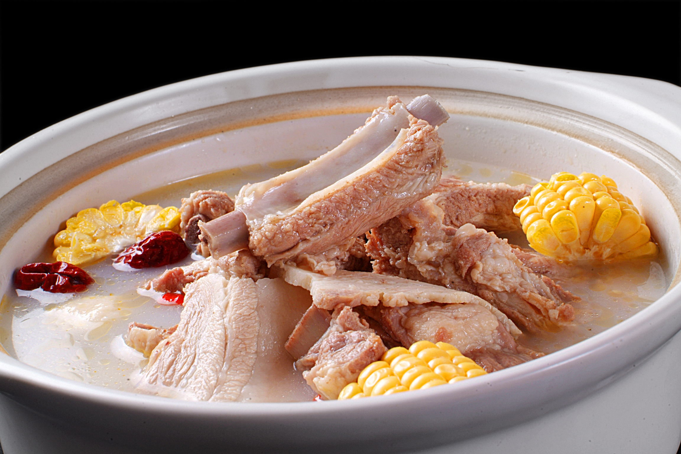 美食新花样:这六道菜里总有一款是你想要的!杂粮排骨煲