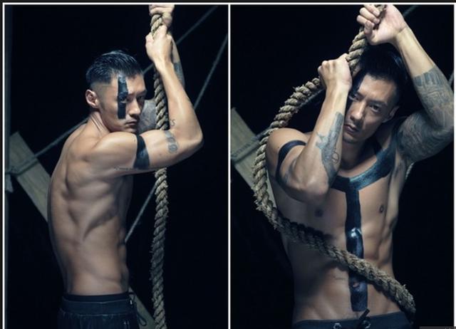 余文乐深藏不露,肌肉身材帅气逼人,4个动作打造强壮身材