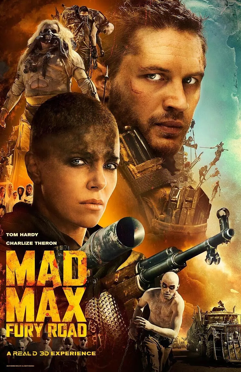 疯狂的麦克斯4:狂暴之路 mad max: fury road (2015) 豆瓣评分 8.