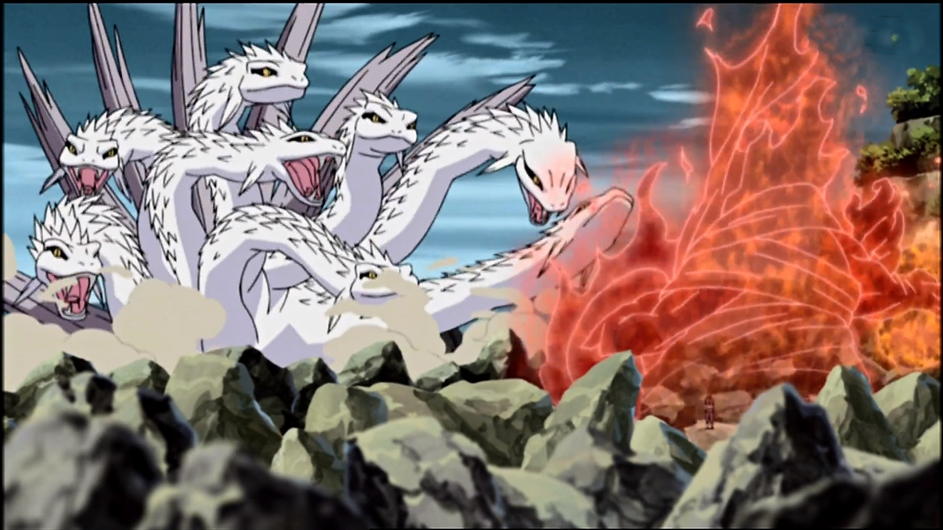 八岐大蛇对战须佐之男