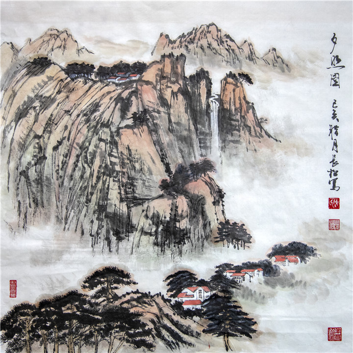 中国艺术名家陈长松先生书画作品