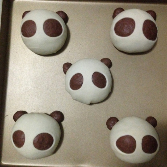 欧克皮熊仔面包,在家也能做,外脆里软,健康又营养