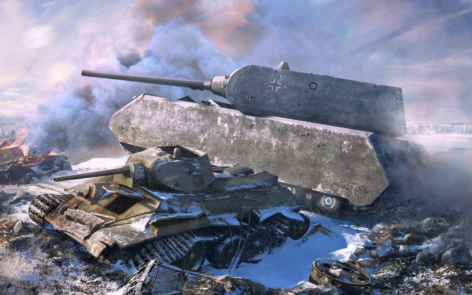 纳粹德国的黑科技,重达188吨的超级坦克,还具备隐身功能