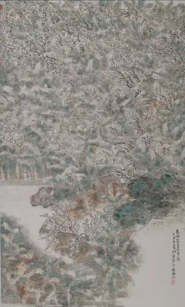 国展新锐|中国画青年艺术家卓莎山水画作品欣赏!