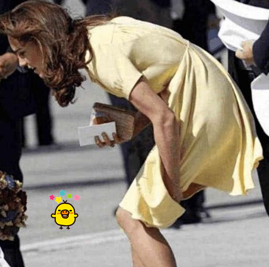 当皇室女性穿裙子遇见风时,戴安娜似梦露,卡米拉尴尬不已!