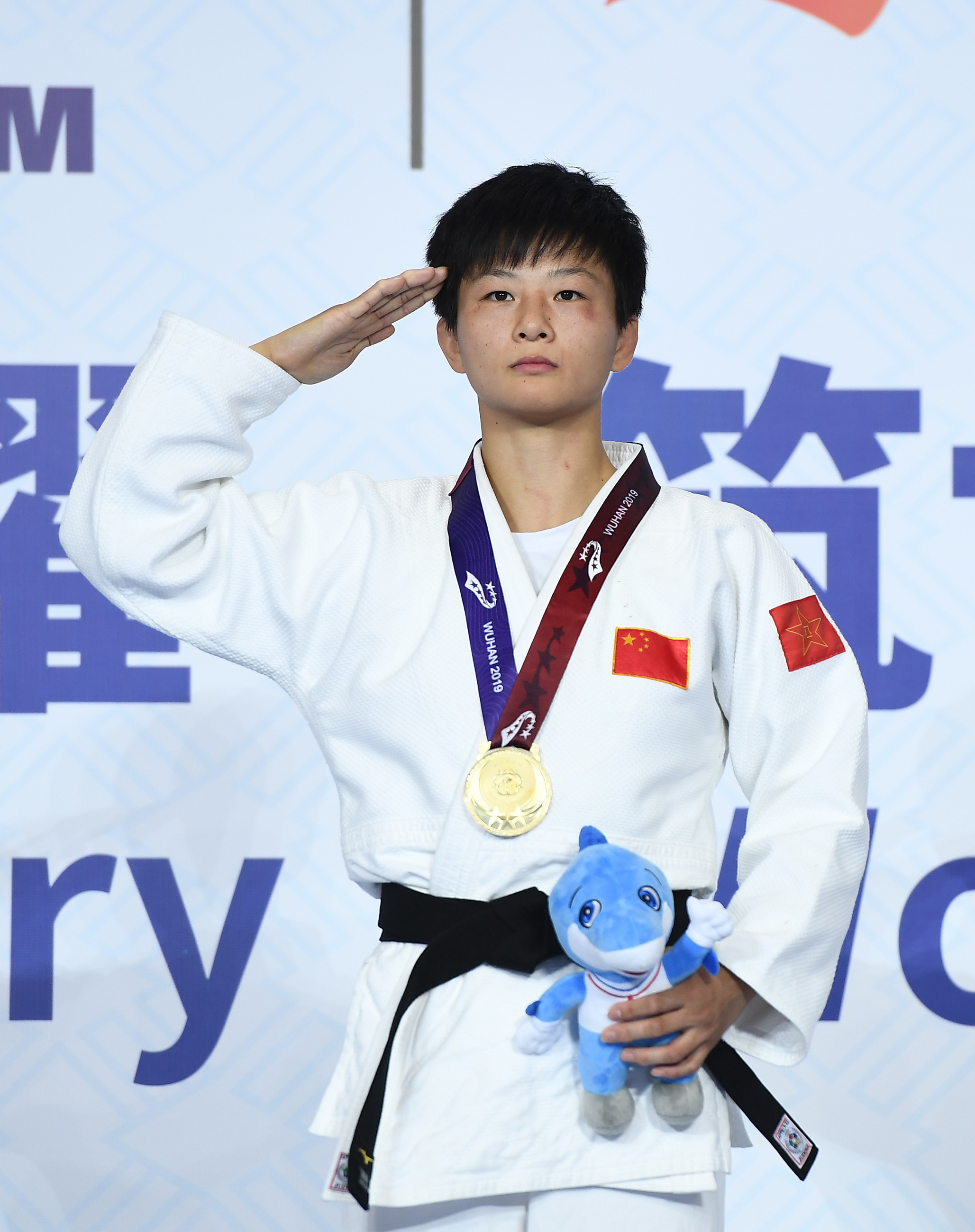 柔道——女子63公斤级决赛:中国选手唐婧夺冠