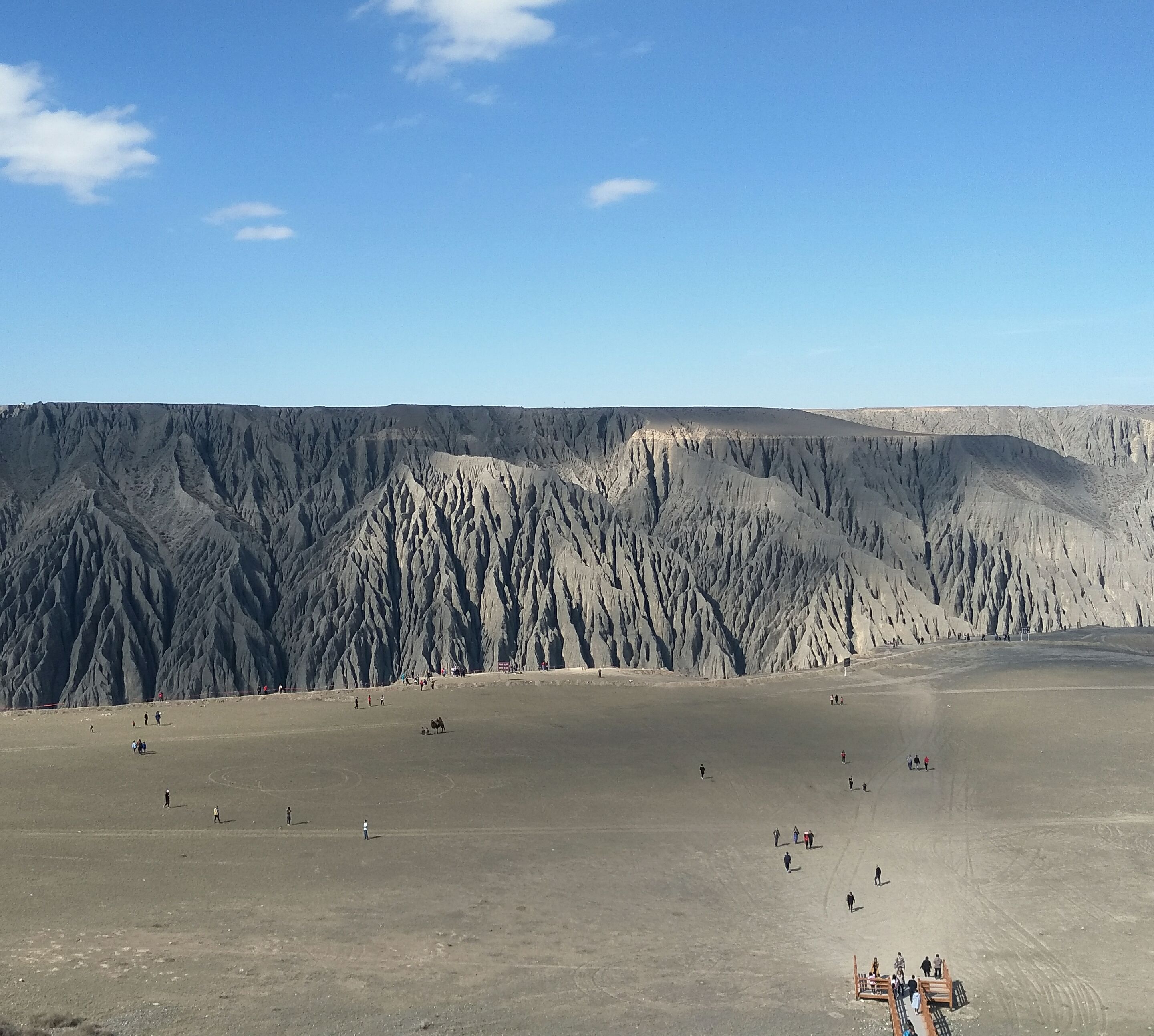 美丽的独山子大峡谷