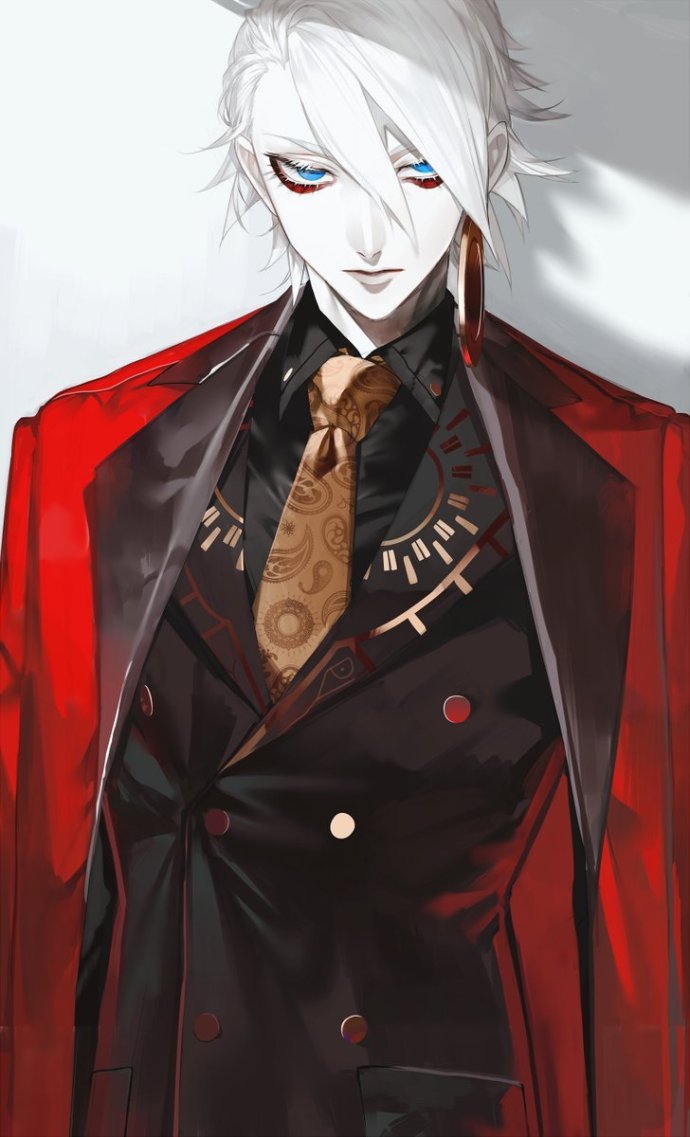 日本画师笔下的病娇美男,这眼神,是女王受无疑了!