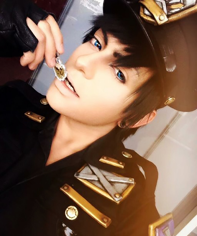 漫展:cosplay世界冠军的作品,完美还原鹰眼,最时髦的绿谷出久