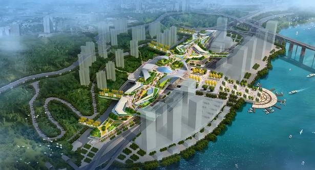 重庆菜园坝规划效果图图片