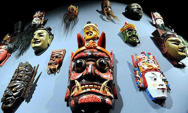 湘东地区人们智慧和勤劳的结晶——萍乡湘东傩面具