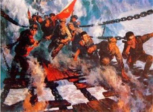 为何飞夺泸定桥时,国民党部队不直接毁桥,而是只去掉了木板呢?