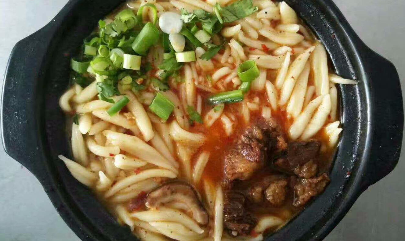 山西剪刀面的做法详解,筋道爽口酸辣开胃,做法也简单