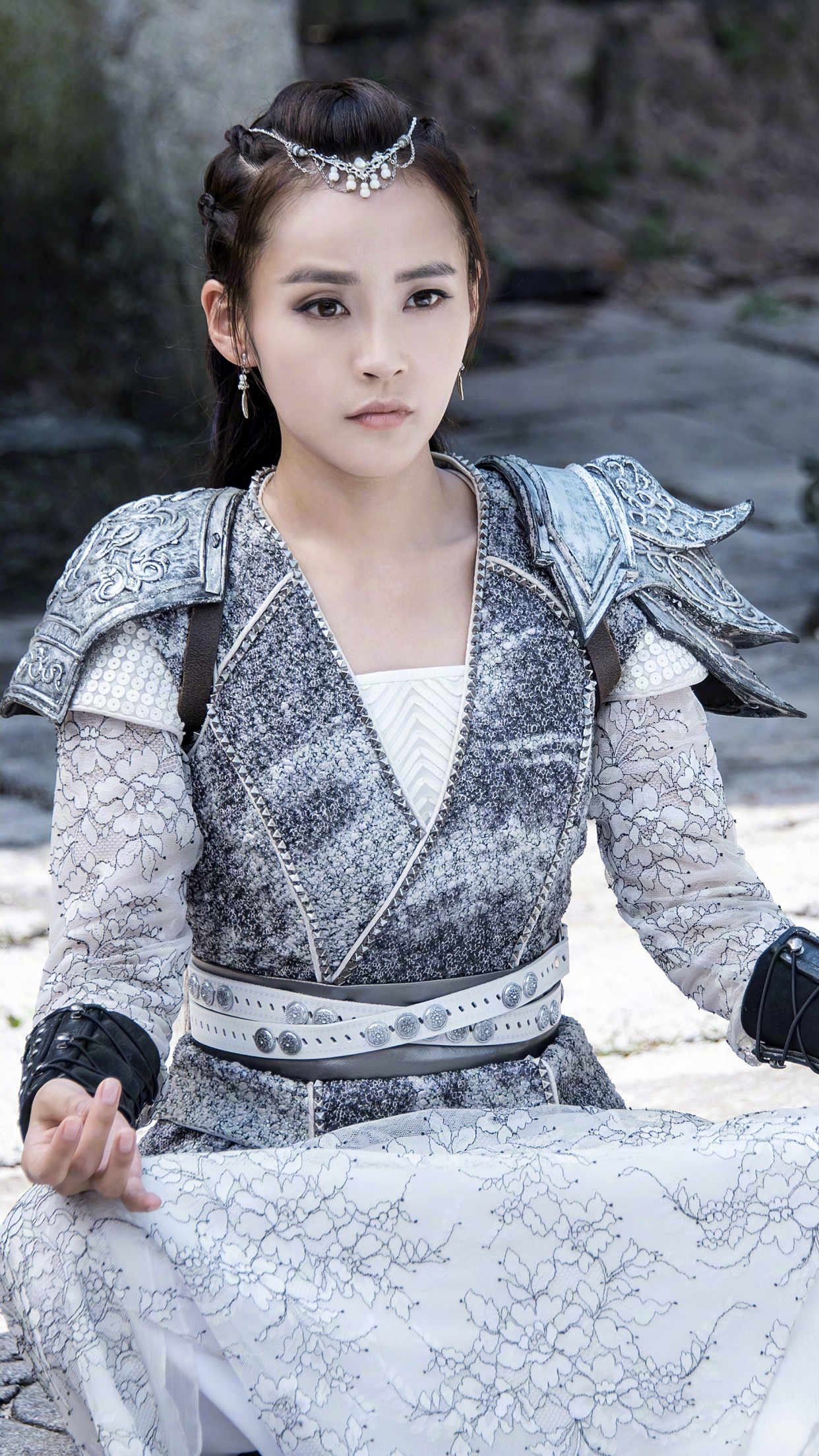 张佳宁古装壁纸:"宝藏女孩"清新脱俗,气质清冷