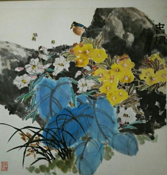 春暖花开·笔墨真情 著名花鸟画家徐业青