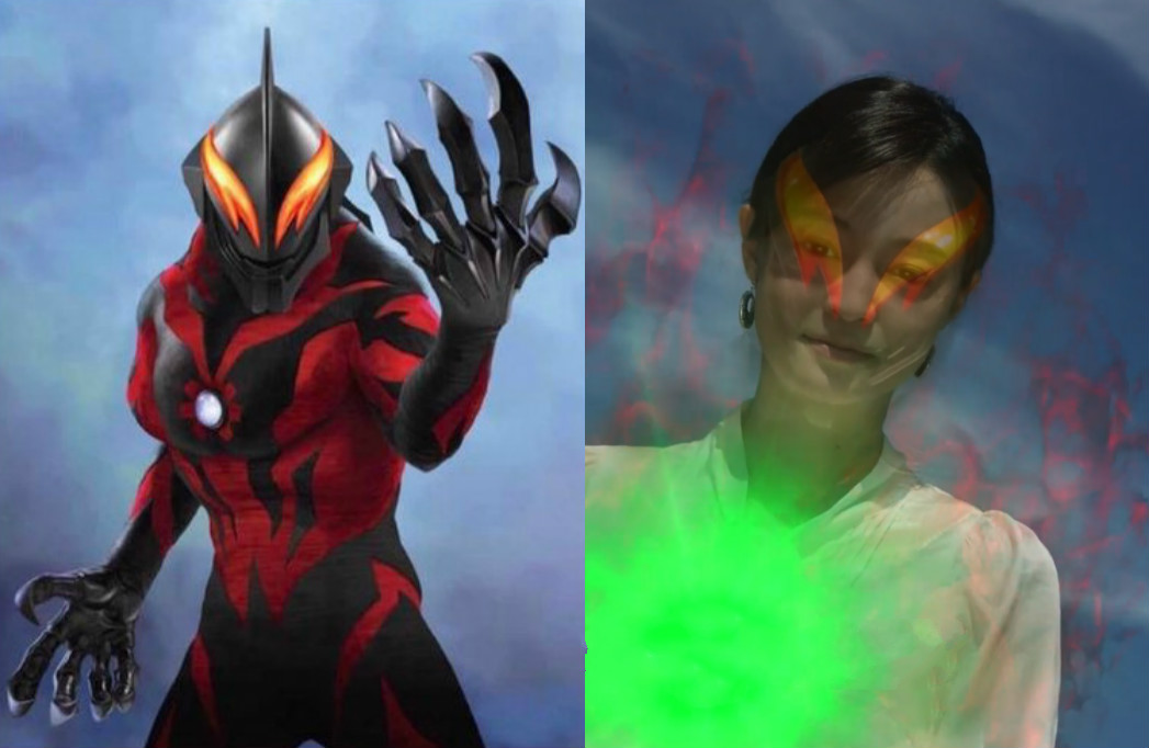 泰迦奥特曼:美利花即将变成贝利亚,女神疯狂暗示,黄指甲太明显