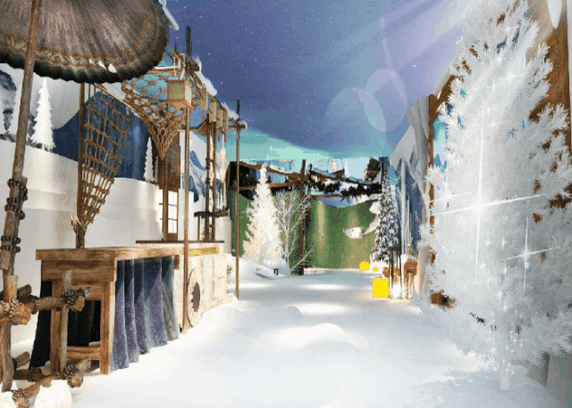 「华强北冰雪小镇」现实版的童话王国!元旦遛娃好地方