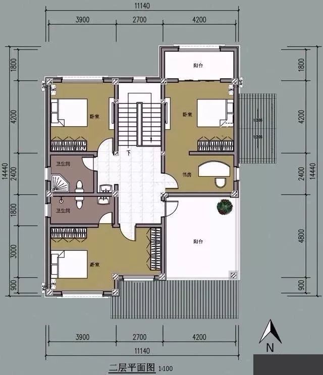 「你选图 ·我建屋」"宝墅之家"轻钢别墅设计方案图纸超市(十四)