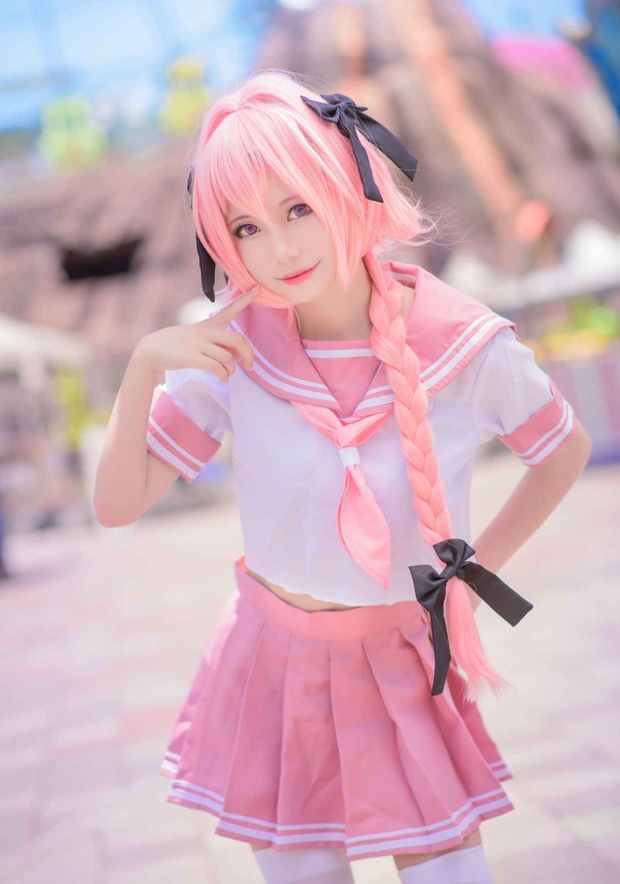 这么可爱的女装阿斯托爾福,你们喜欢吗?——cos