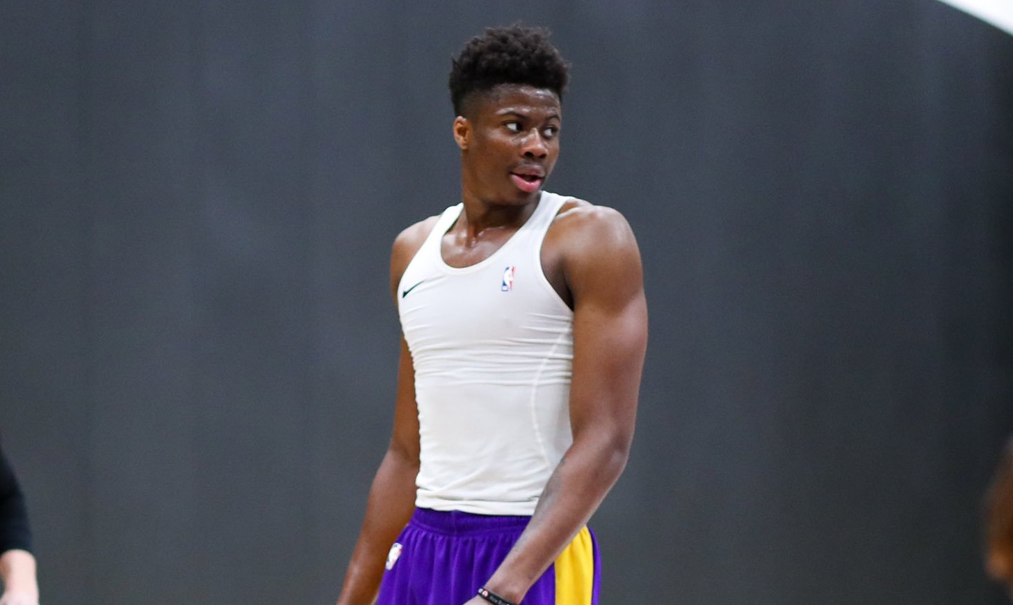 下一个魔鬼筋肉人?湖人晒字母弟苦练照,佩林卡学库班欲一箭双雕