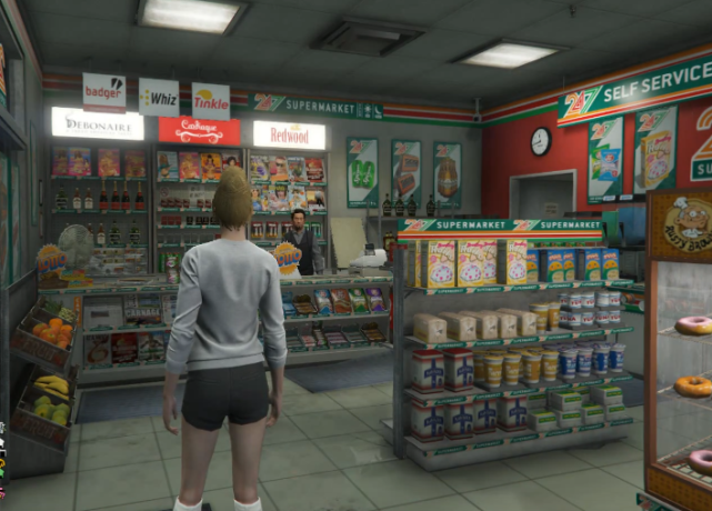 《gta5》便利店的杂志你看过吗?r星是故意的,能看不能买!