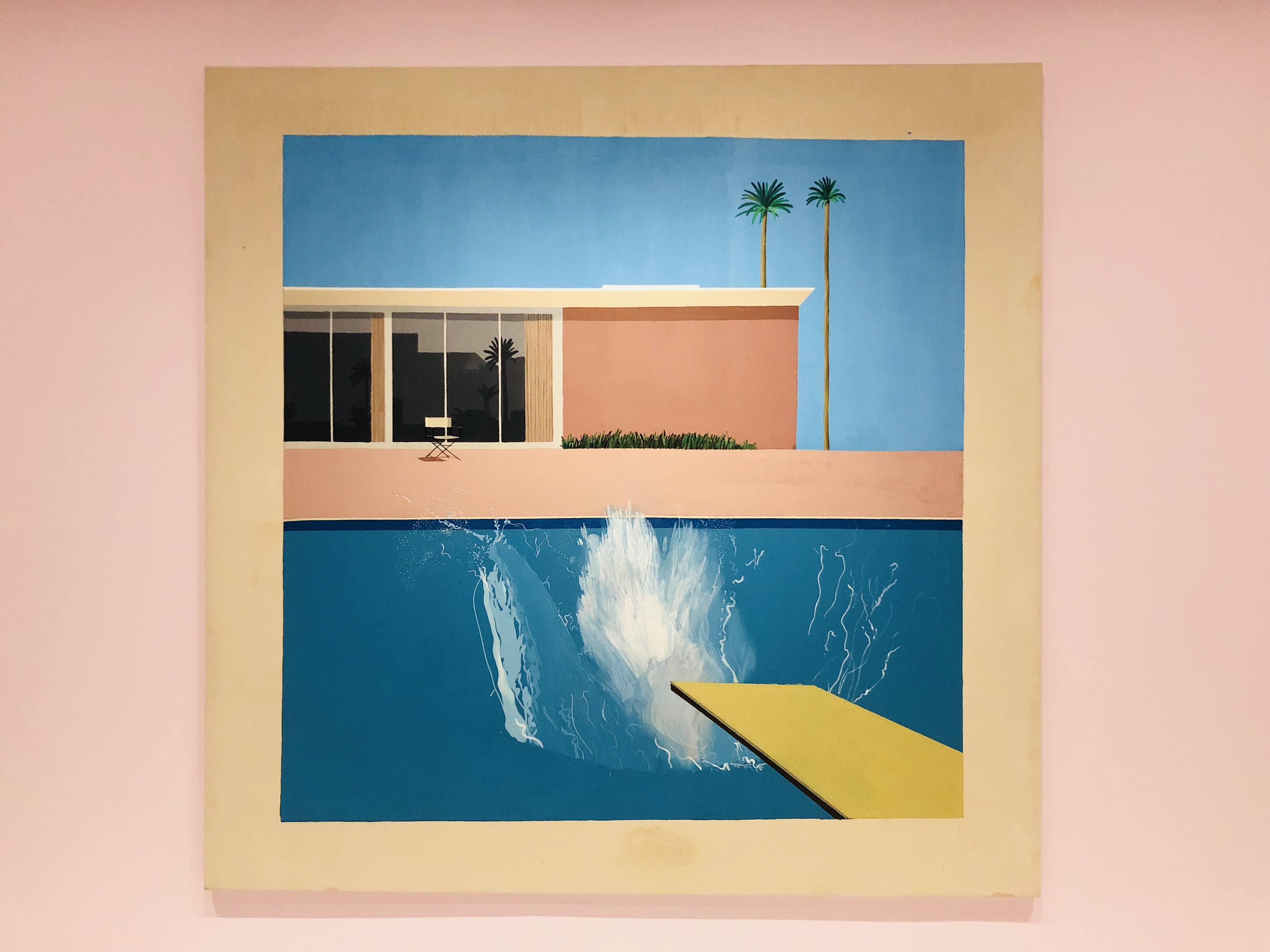 中国古画如何影响大卫·霍克尼?展览"大水花"里有答案