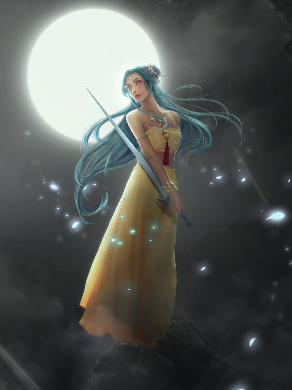 虹猫蓝兔七侠传蓝兔cos:唯有明月映星辰