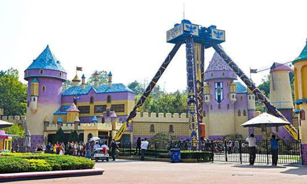 广西桂林的乐满地,这里是欢乐的天堂,梦幻的海洋