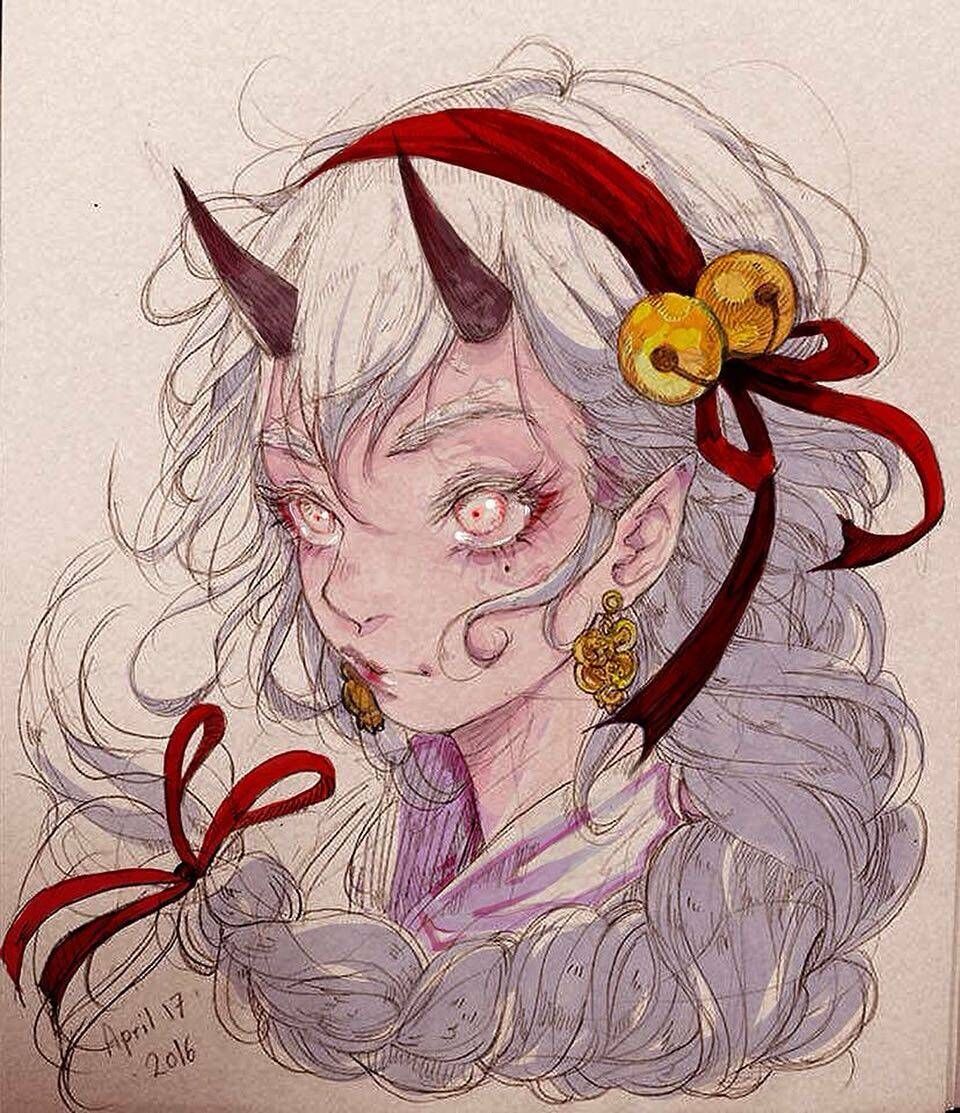 可爱少女绘画,眼睛画得超美