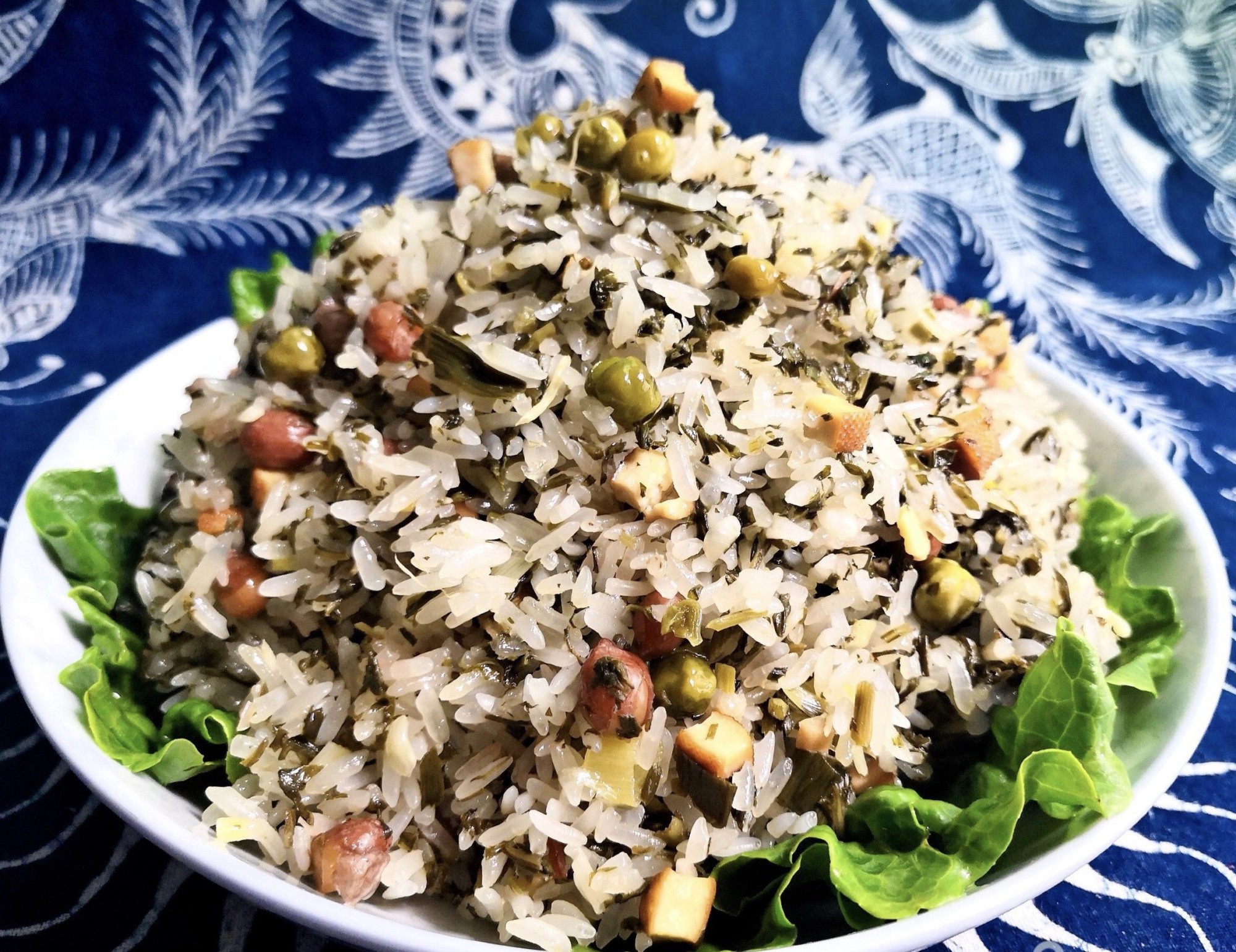 黔东南的社饭为啥地道?除了米好,还与当地的一种野菜有关!