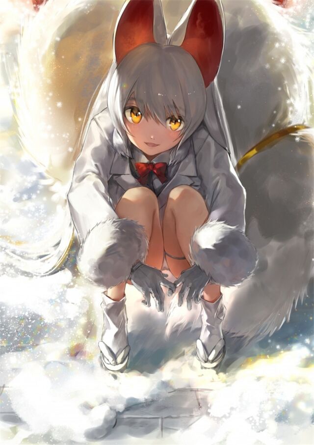 二次元动漫珍藏福利图片,心动可爱的猫耳娘,魅力四射的狐狸少女