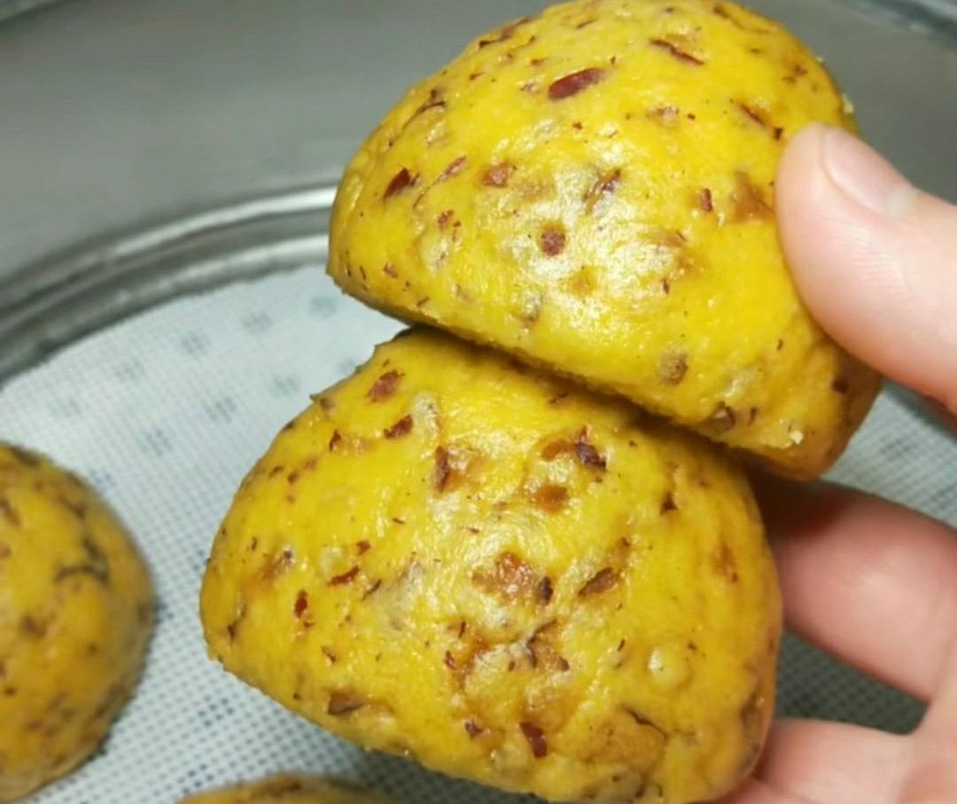 营养又美味的红枣玉米面窝窝头,热量不高,还能补气血.