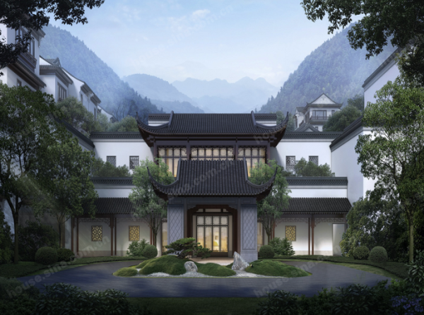 61套中式合院 均价33800!绿城雲栖桃花源今日登记!