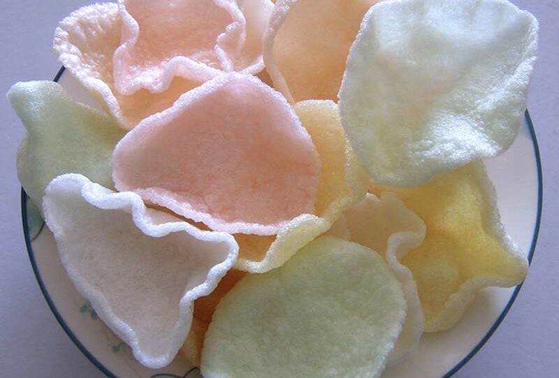 虾片油炸膨胀的原理