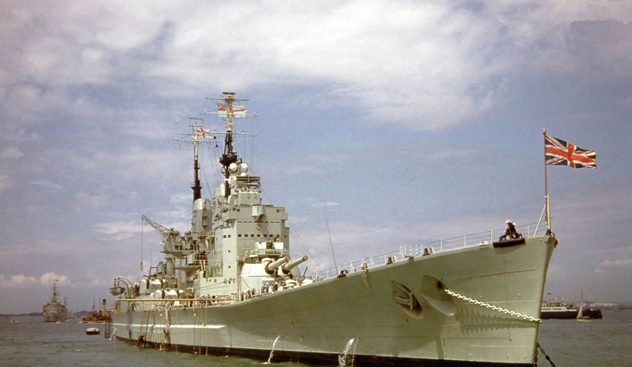 "前卫"号在设计上堪称英国海军史上最优秀的战列舰.