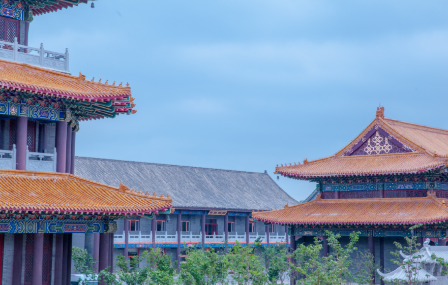 长春万寿寺风景,一片片宏伟的建筑,有时间一定去看看!